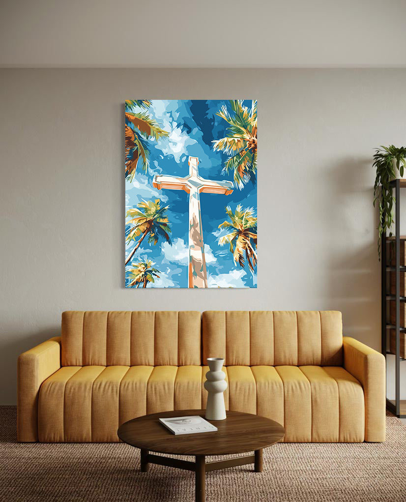 Set Pictură pe numere – Crucea Creștină 6284