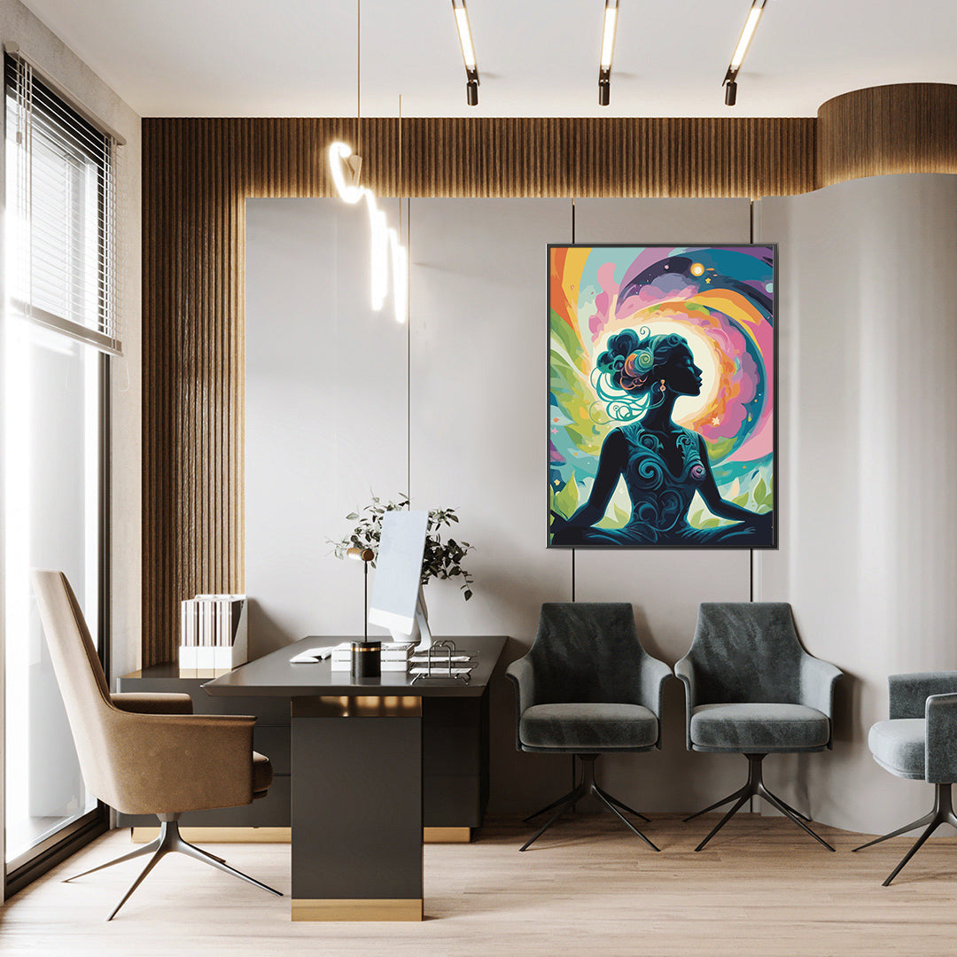 Set Pictură pe numere – Meditație Celestă 6294