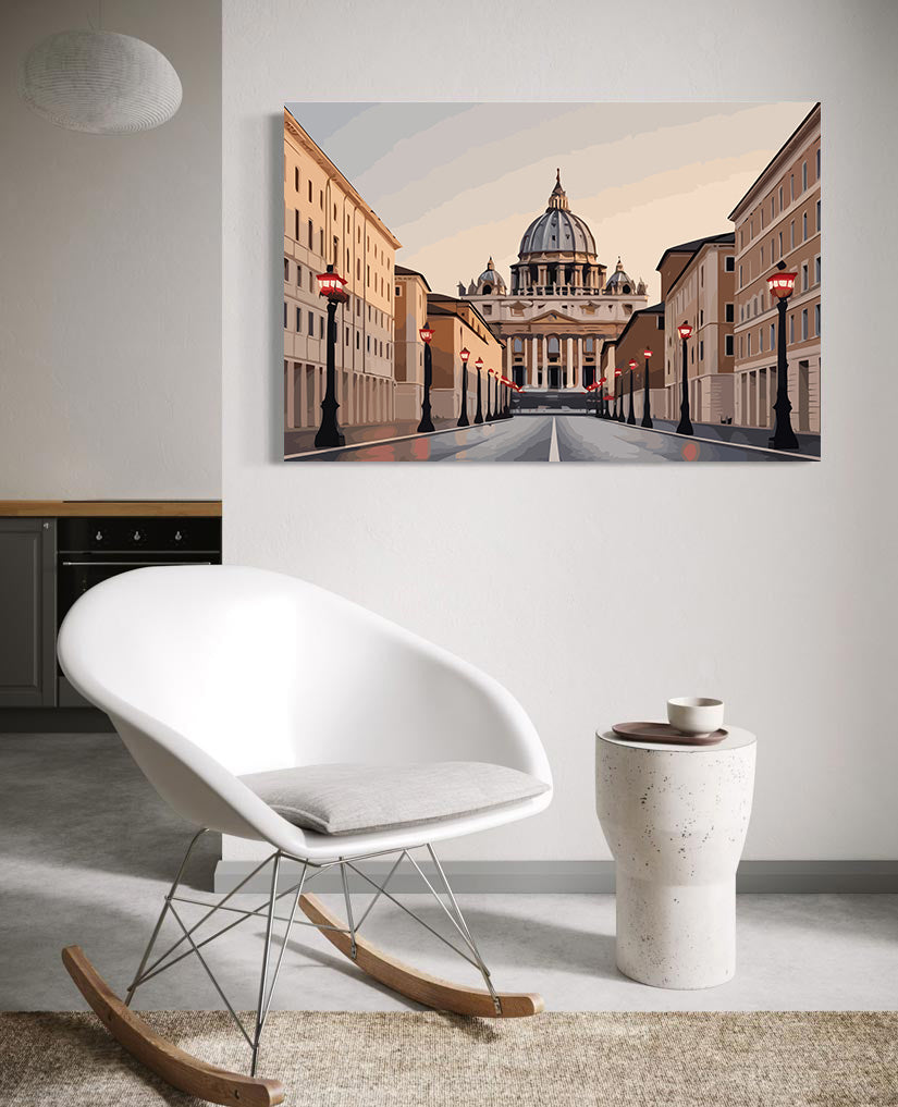 Set Pictură pe numere – Drumul Către Vatican 6301