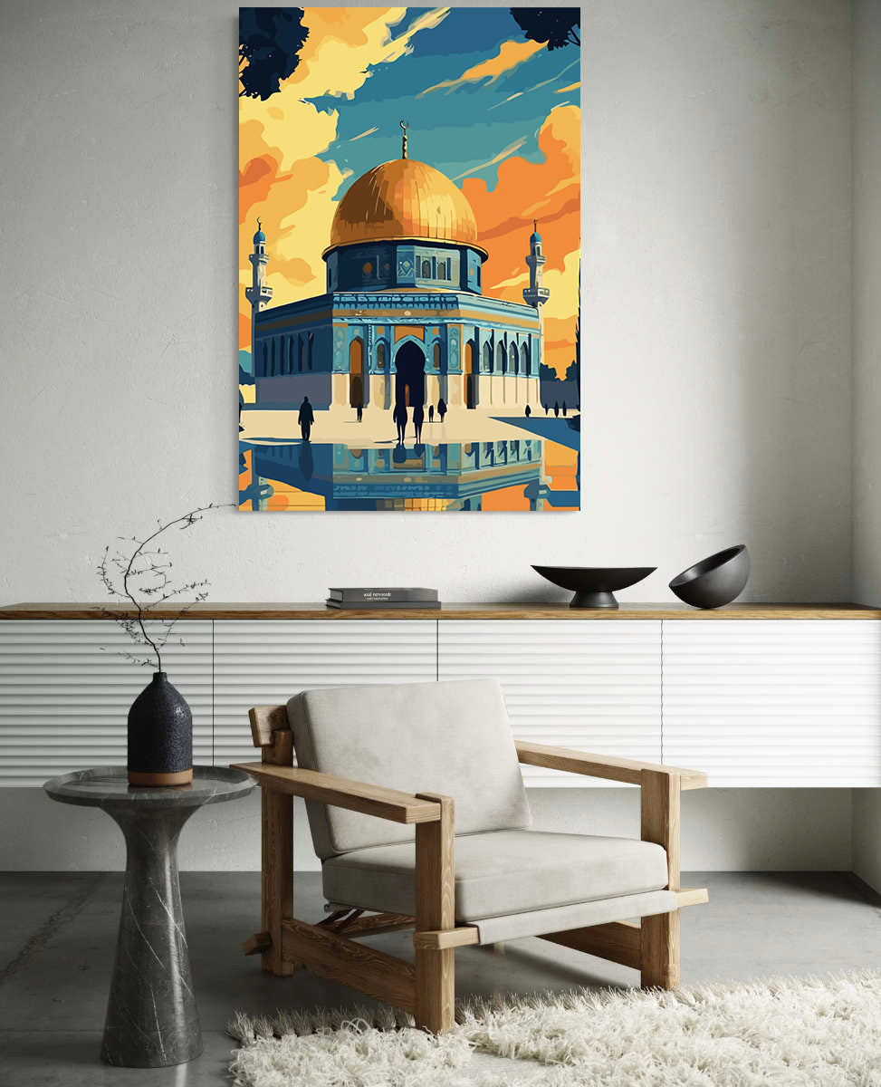 Set Pictură pe numere – Cupola Stâncii 6306