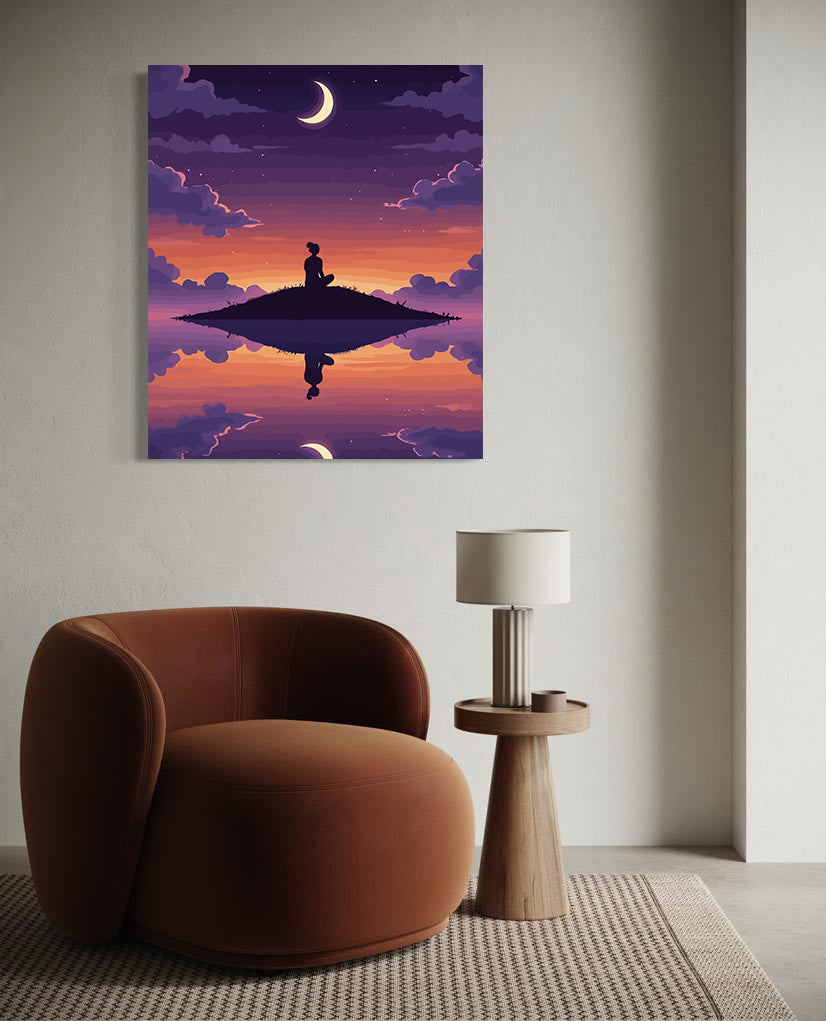 Set Pictură pe numere – Meditație Și Reflexie 6309