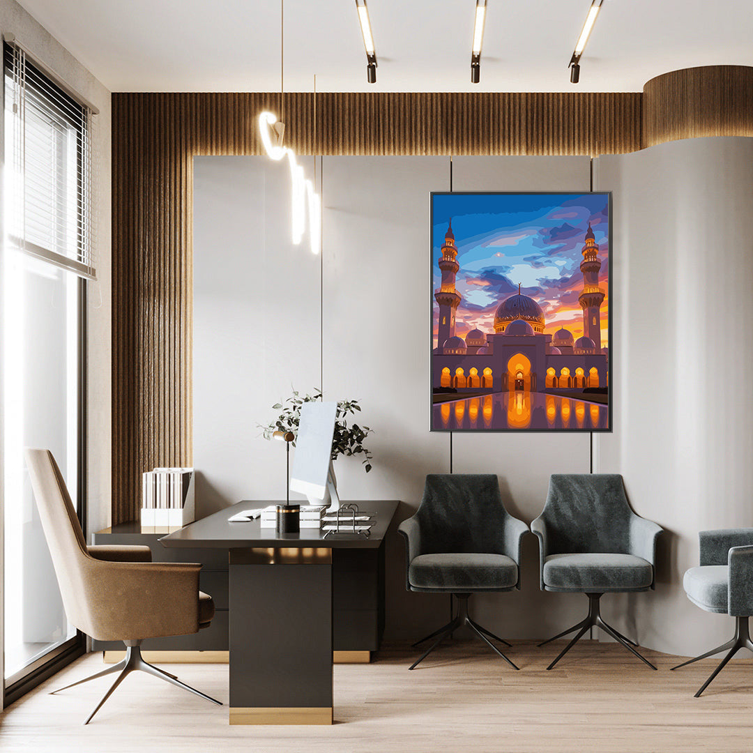 Set Pictură pe numere – Marea Moschee Sheikh Zayed 6310