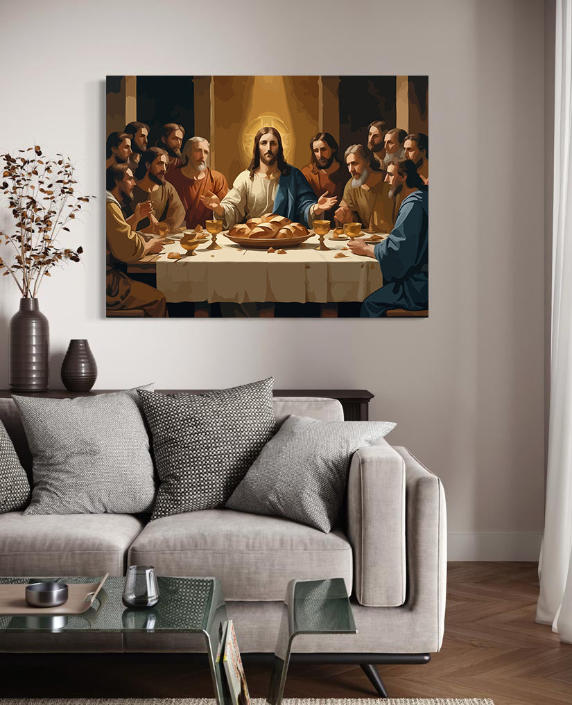 Set Pictură pe numere – Cina Domnului 6314