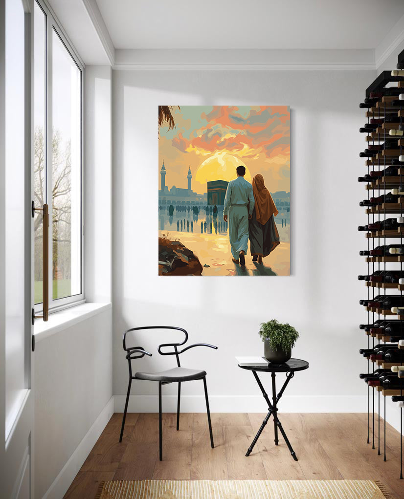 Set Pictură pe numere – Călătoria La Kaaba 6326