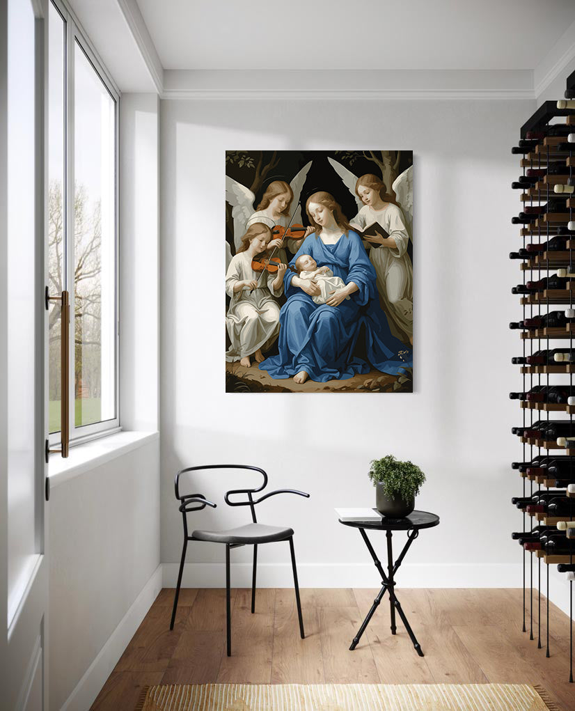 Set Pictură pe numere – Maica Domnului Cu Pruncul 6332