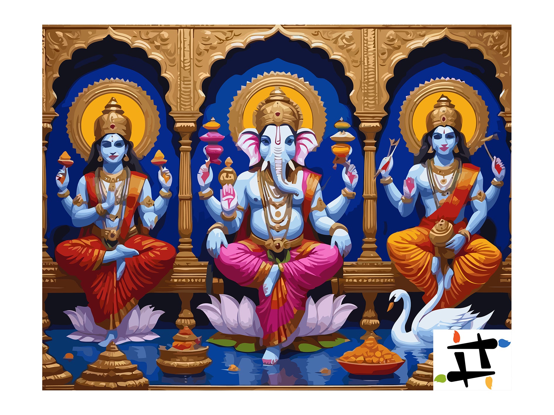 Set Pictură pe numere – Prosperitate Înțelepciune Și Cunoaștere 6333