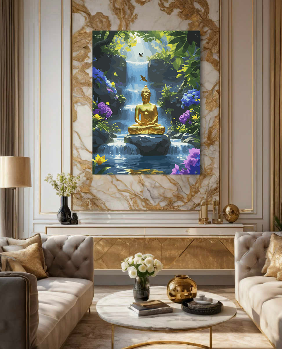 Set Pictură pe numere – Buddha În Meditație 6334