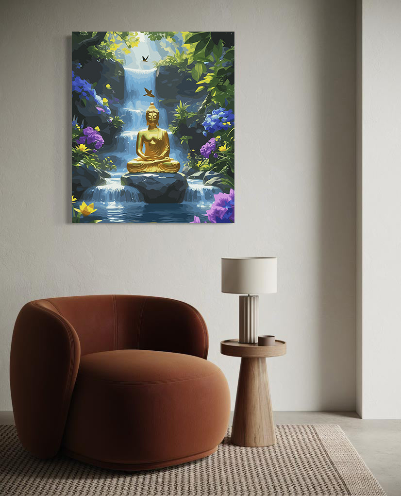 Set Pictură pe numere – Buddha În Meditație 6334