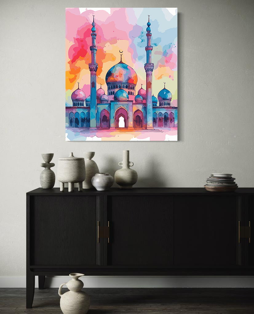 Set Pictură pe numere – Moschee La Apus 6336