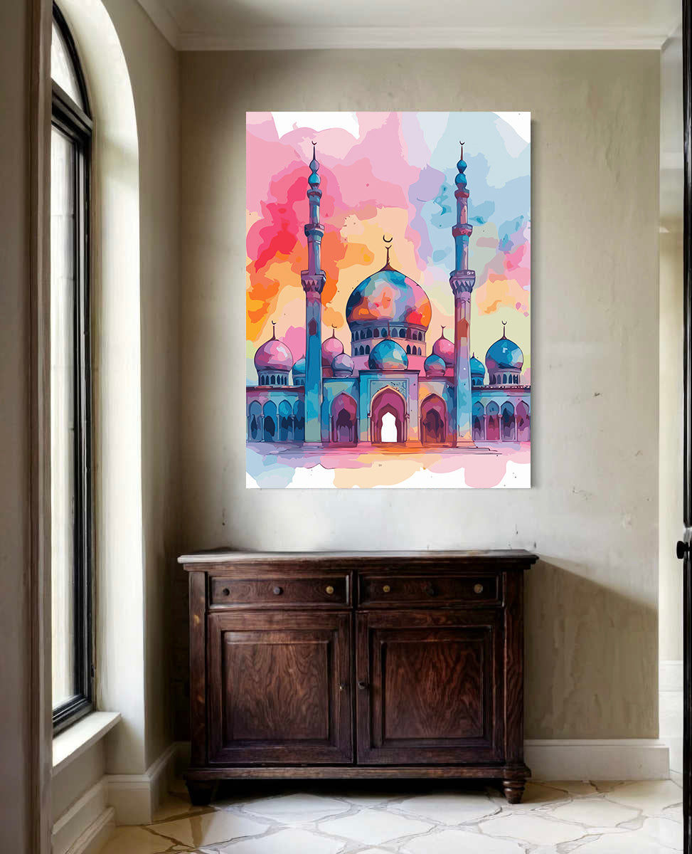 Set Pictură pe numere – Moschee La Apus 6336