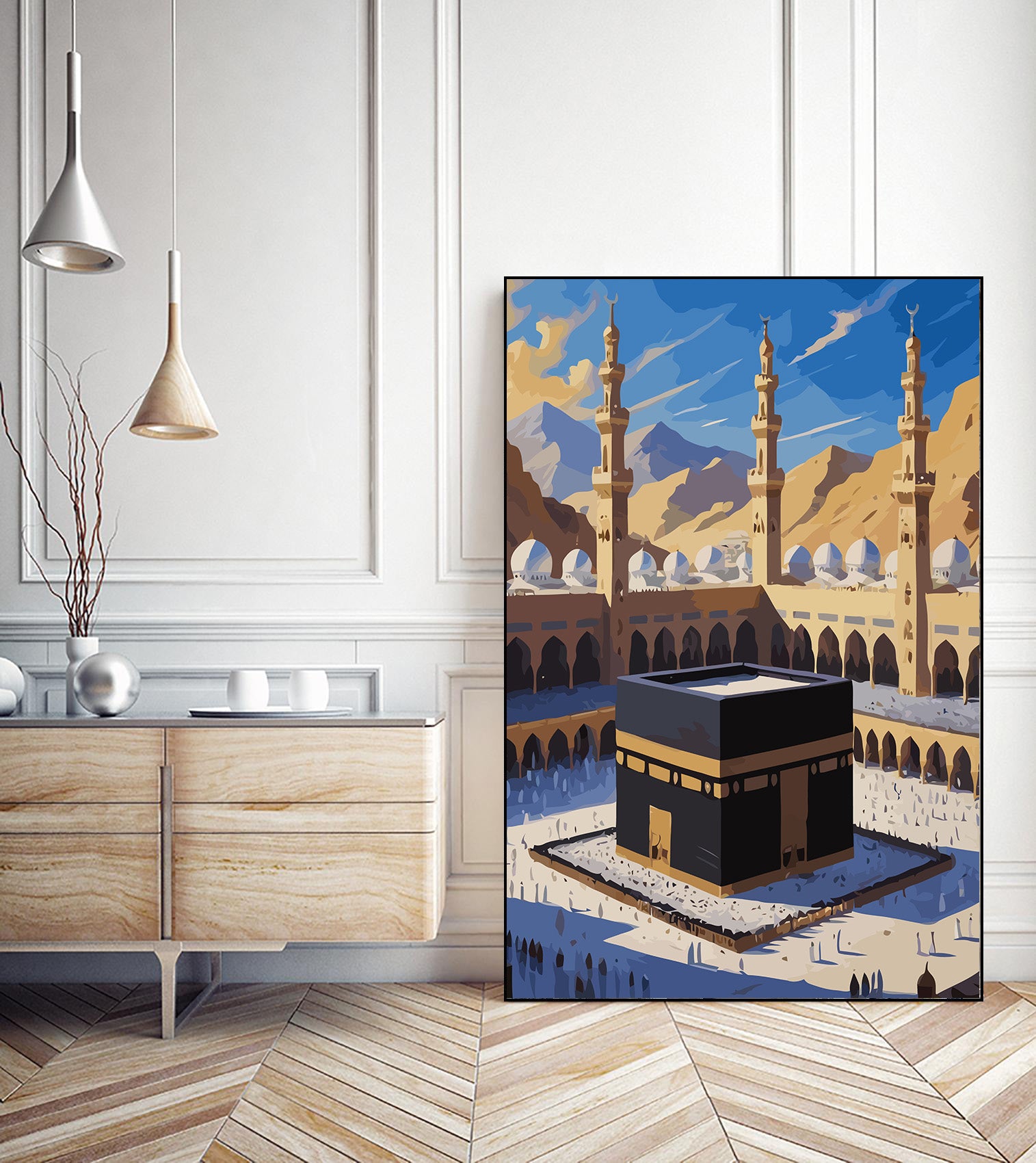 Set Pictură pe numere – Marea Moschee Din Mecca 6337