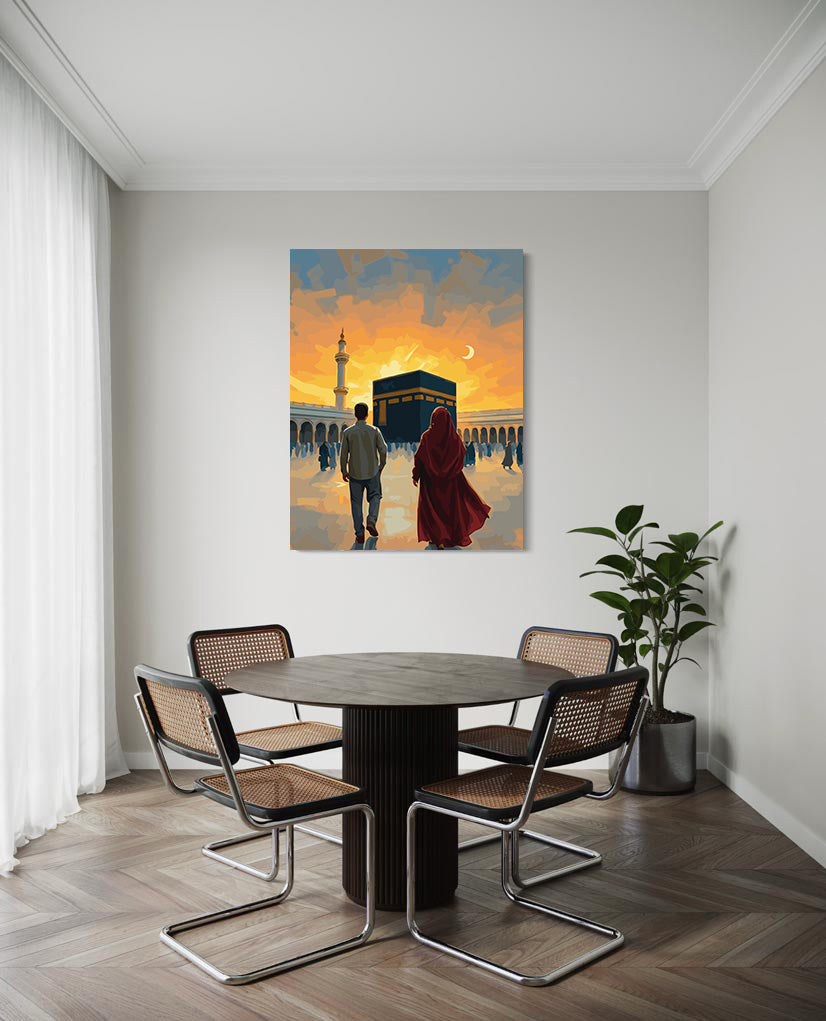 Set Pictură pe numere – Călătoria La Kaaba 6338