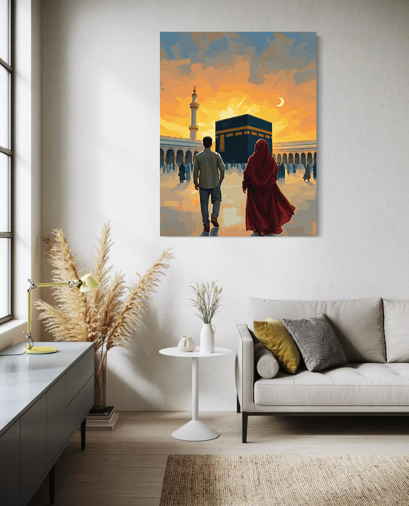 Set Pictură pe numere – Călătoria La Kaaba 6338