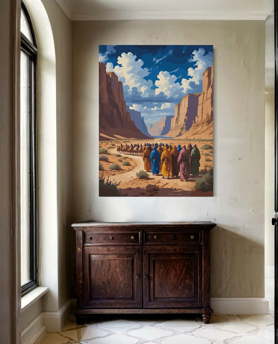 Set Pictură pe numere – Caravana Prin Deșert 6347