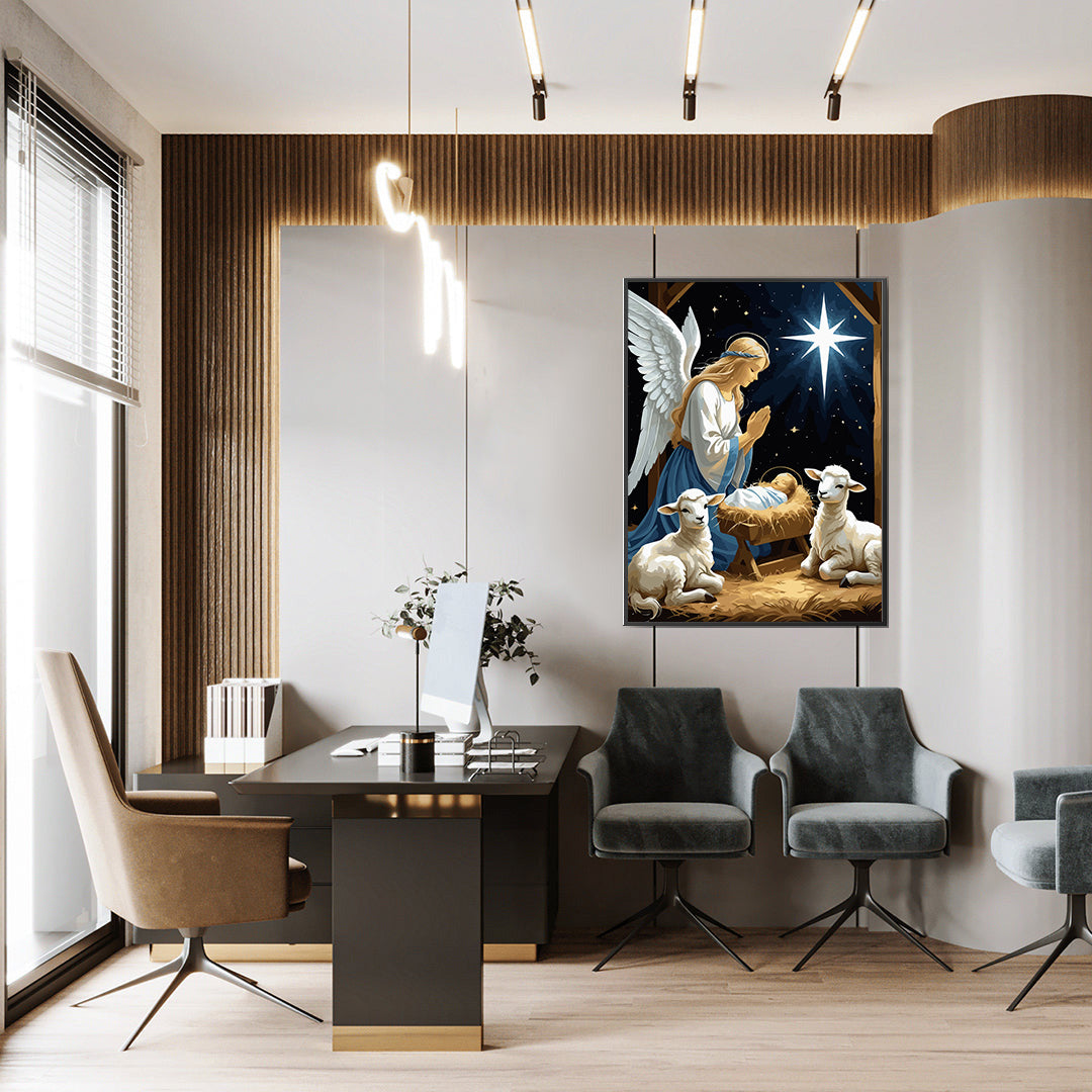 Set Pictură pe numere – Nașterea Domnului 6352