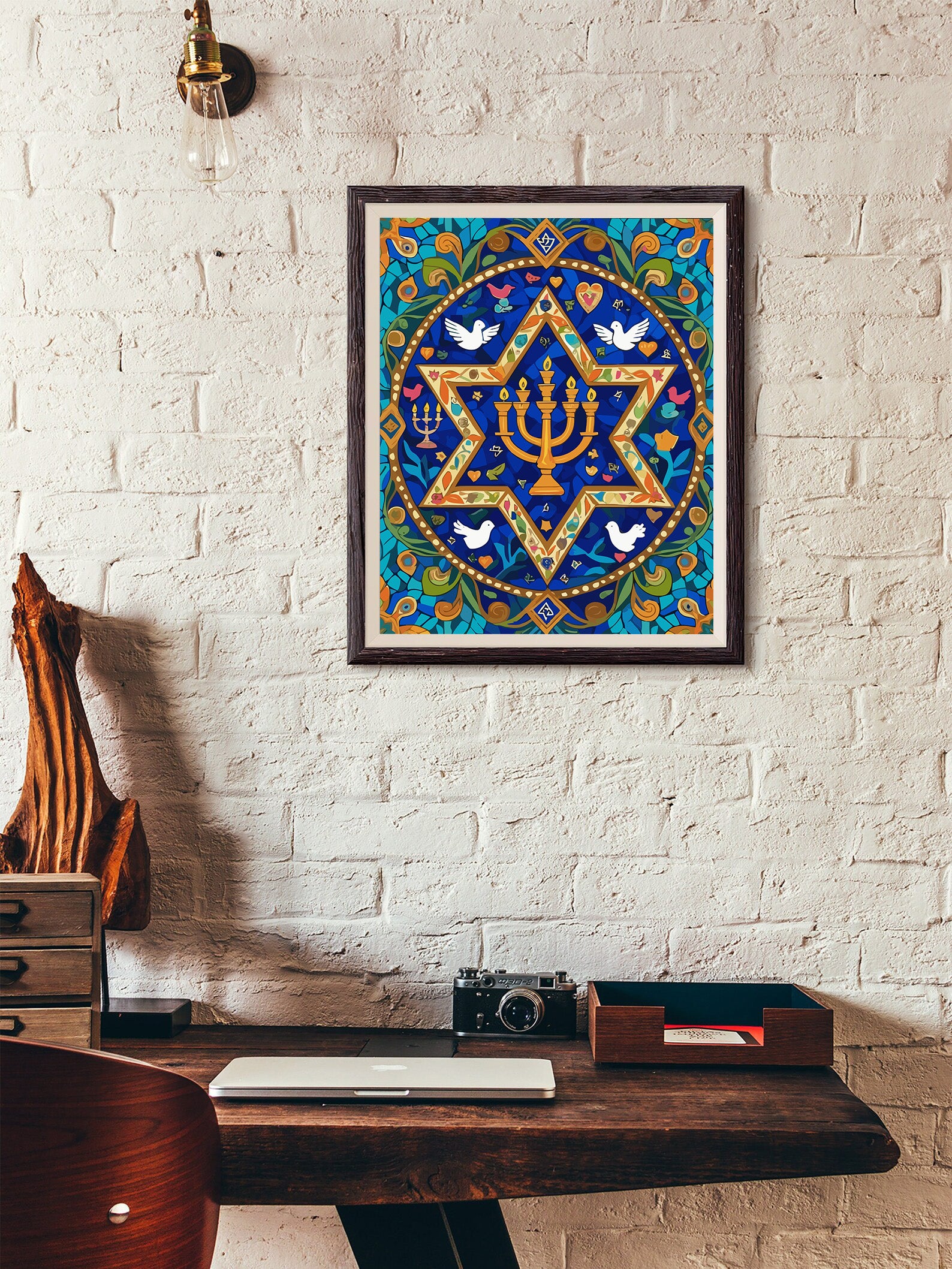 Set Pictură pe numere – Steaua Lui David 6355