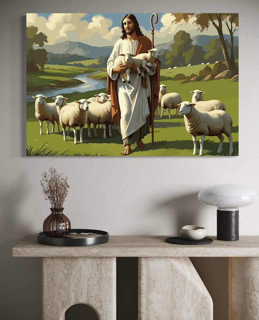 Set Pictură pe numere – Bunul Păstor 6366