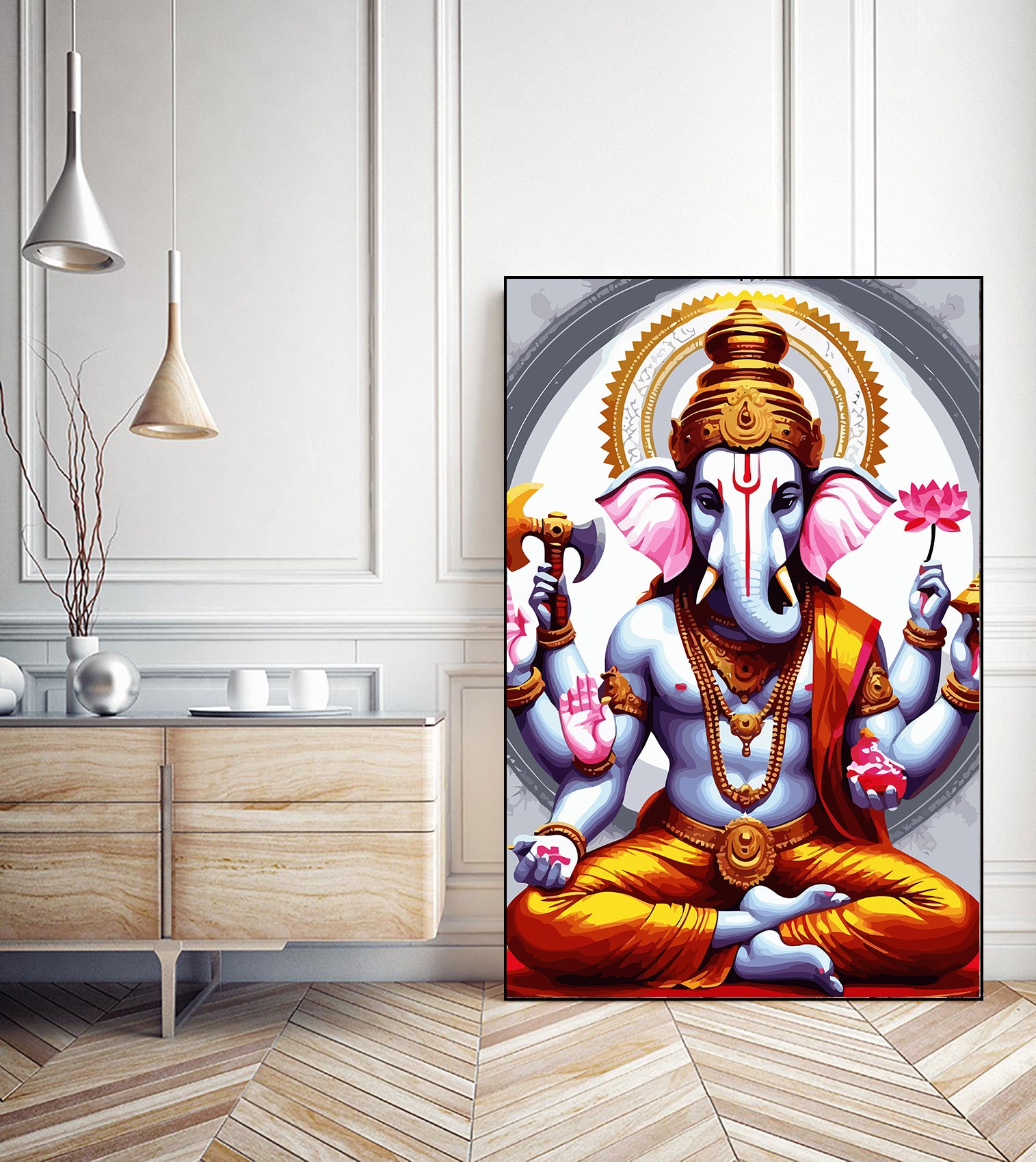 Set Pictură pe numere – Lordul Ganesha 6374
