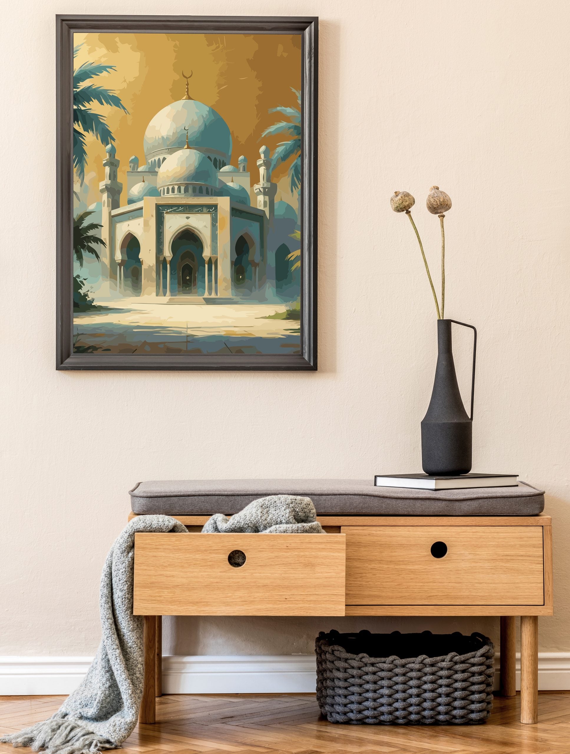 Set Pictură pe numere – Moscheea Poartă Către Cer 6380