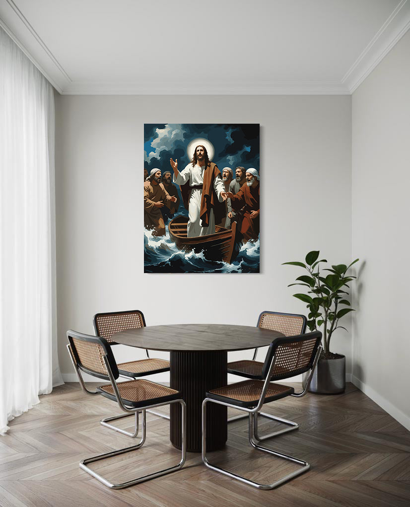 Set Pictură pe numere – Puterea Divină Asupra Naturii 6390