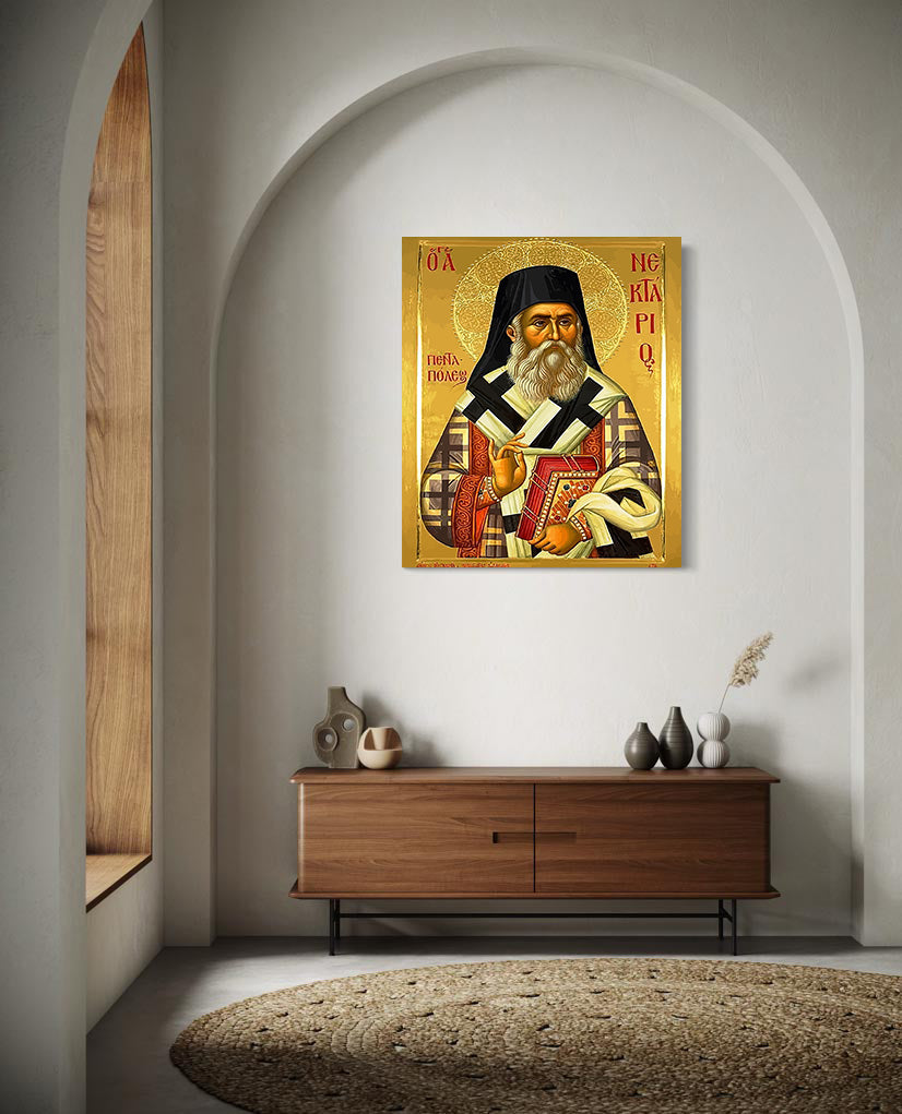 Set Pictură pe numere – Sfântul Nectarie De Eghina 6419