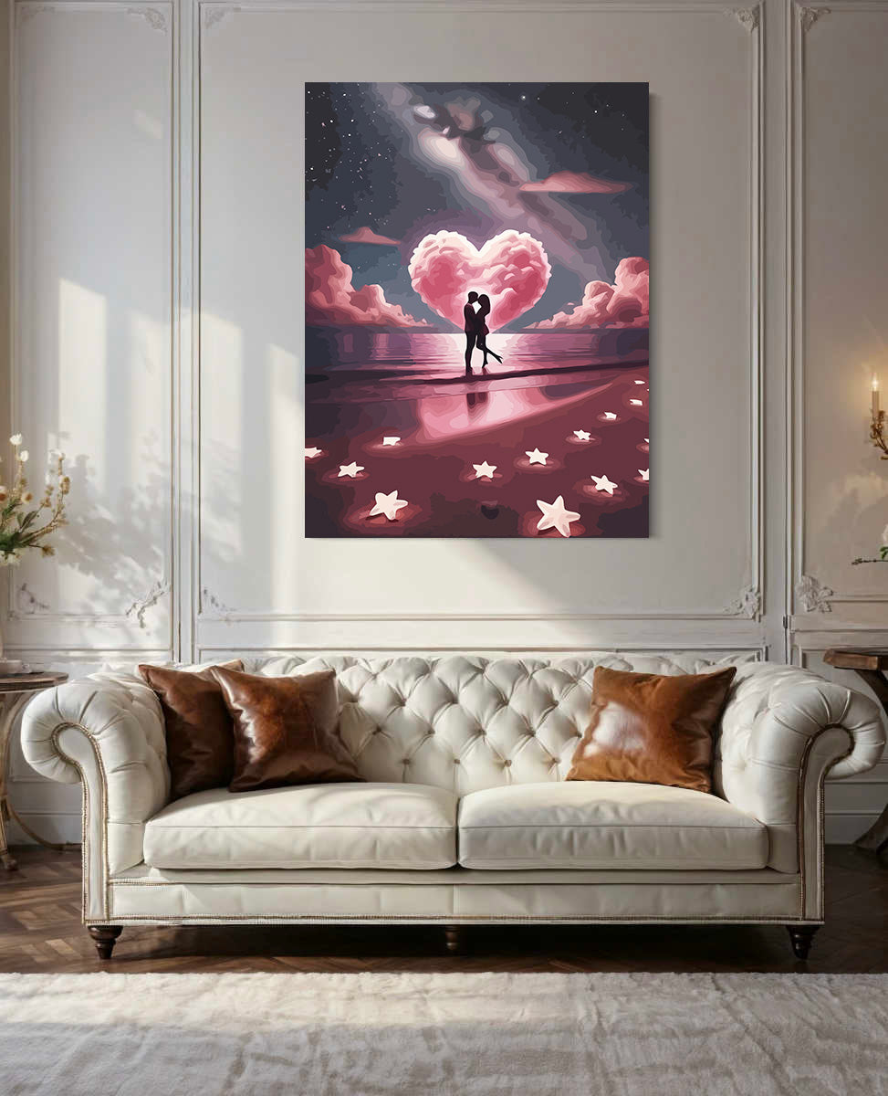 Set Pictură pe numere – Îndrăgostiți 6426