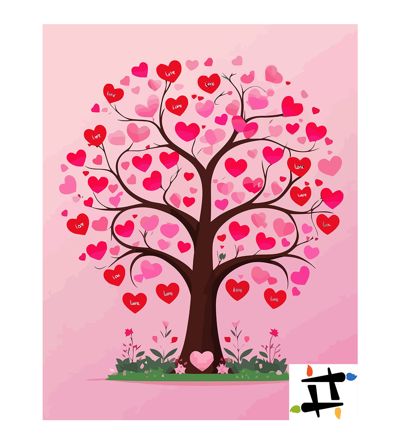 Set Pictură pe numere – Love Is In The Air 6445