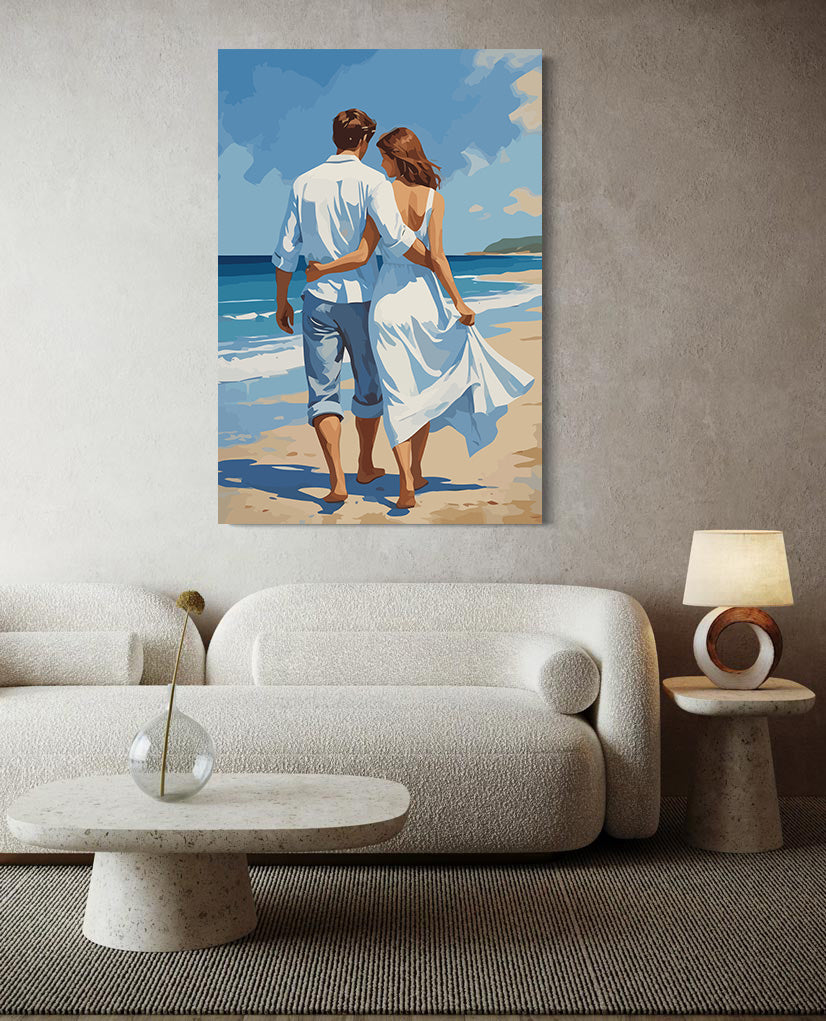 Set Pictură pe numere – Vacanță În Cuplu 6452