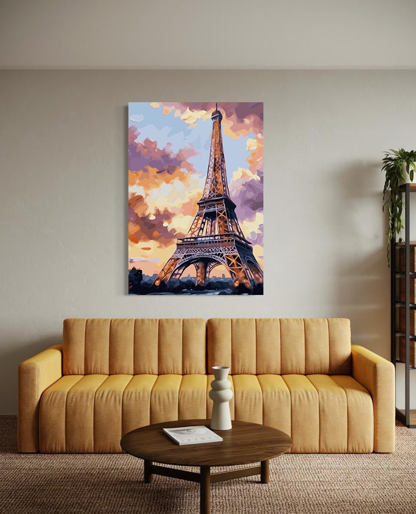 Set Pictură pe numere – Turnul Eiffel 6454