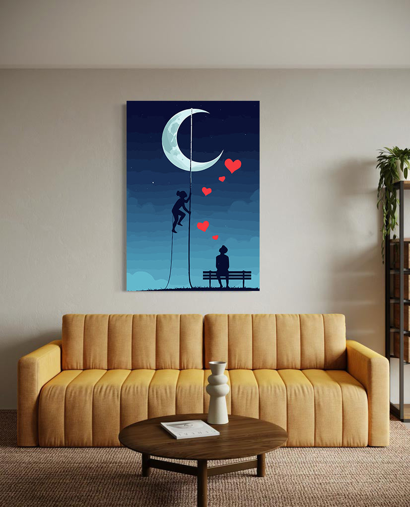 Set Pictură pe numere – Până La Lună Și Înapoi 6459