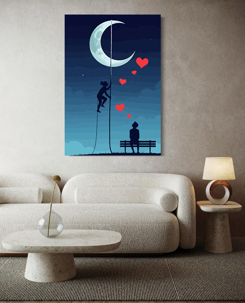 Set Pictură pe numere – Până La Lună Și Înapoi 6459