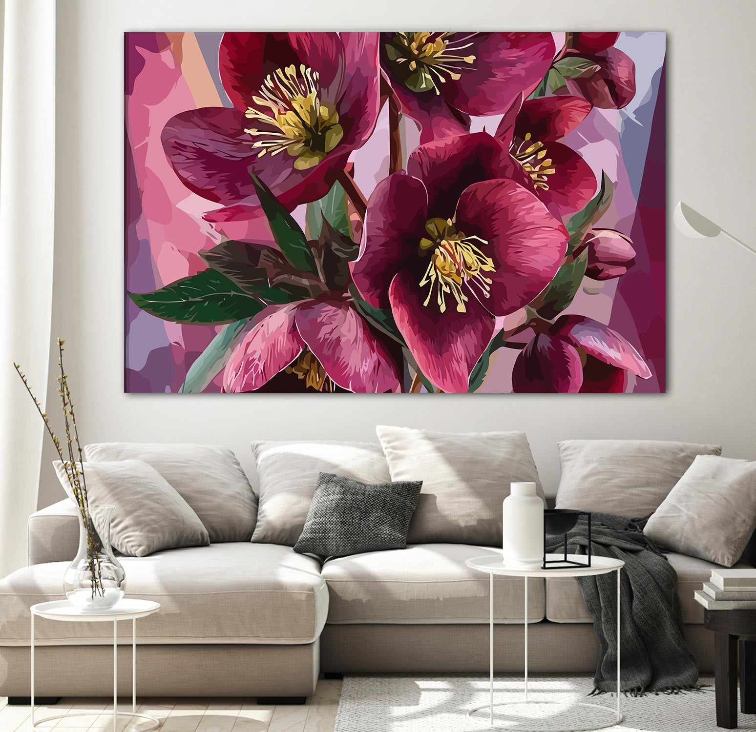 Pictura pe Numere – Purpuriu Regal 6635