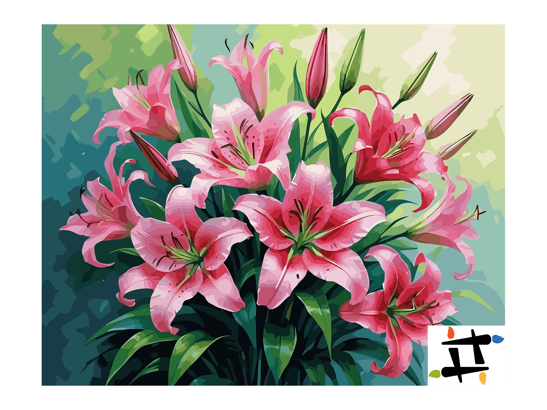 Pictura pe Numere – Ritmuri de Crin Imperial 6805