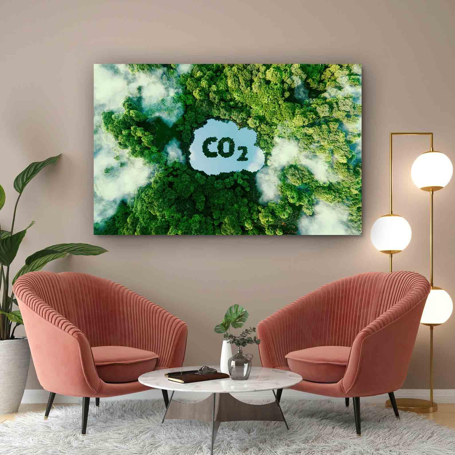 Tablou Canvas - CO2
