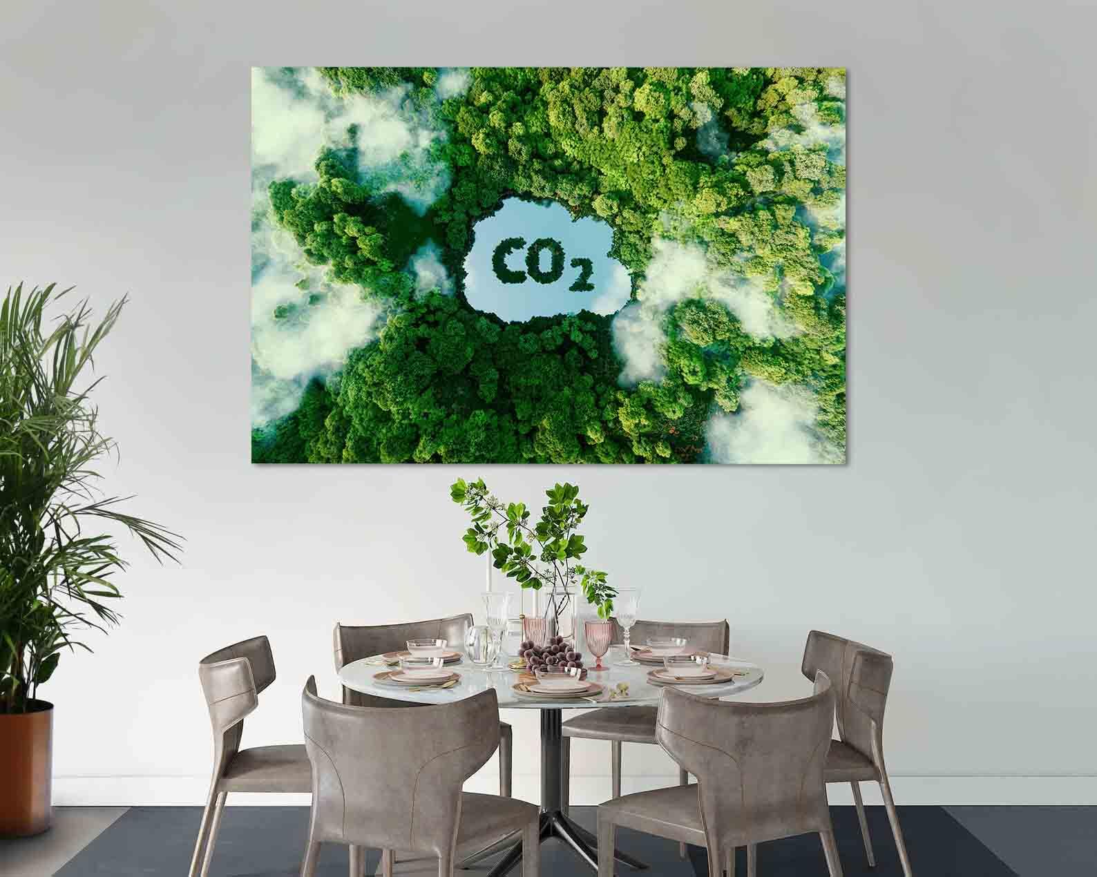 Tablou Canvas - CO2