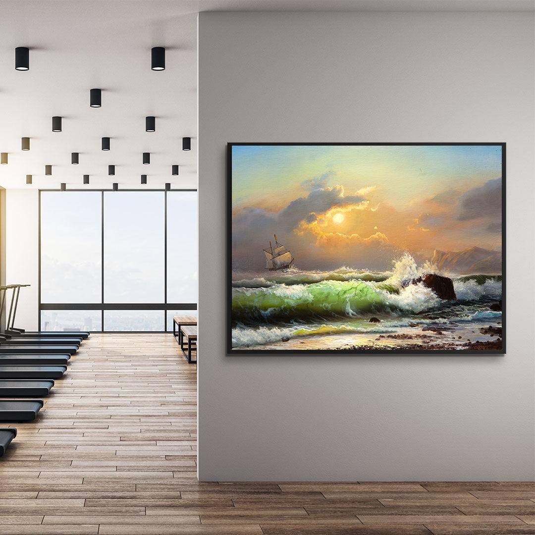 Tableau sur toile - Voilier