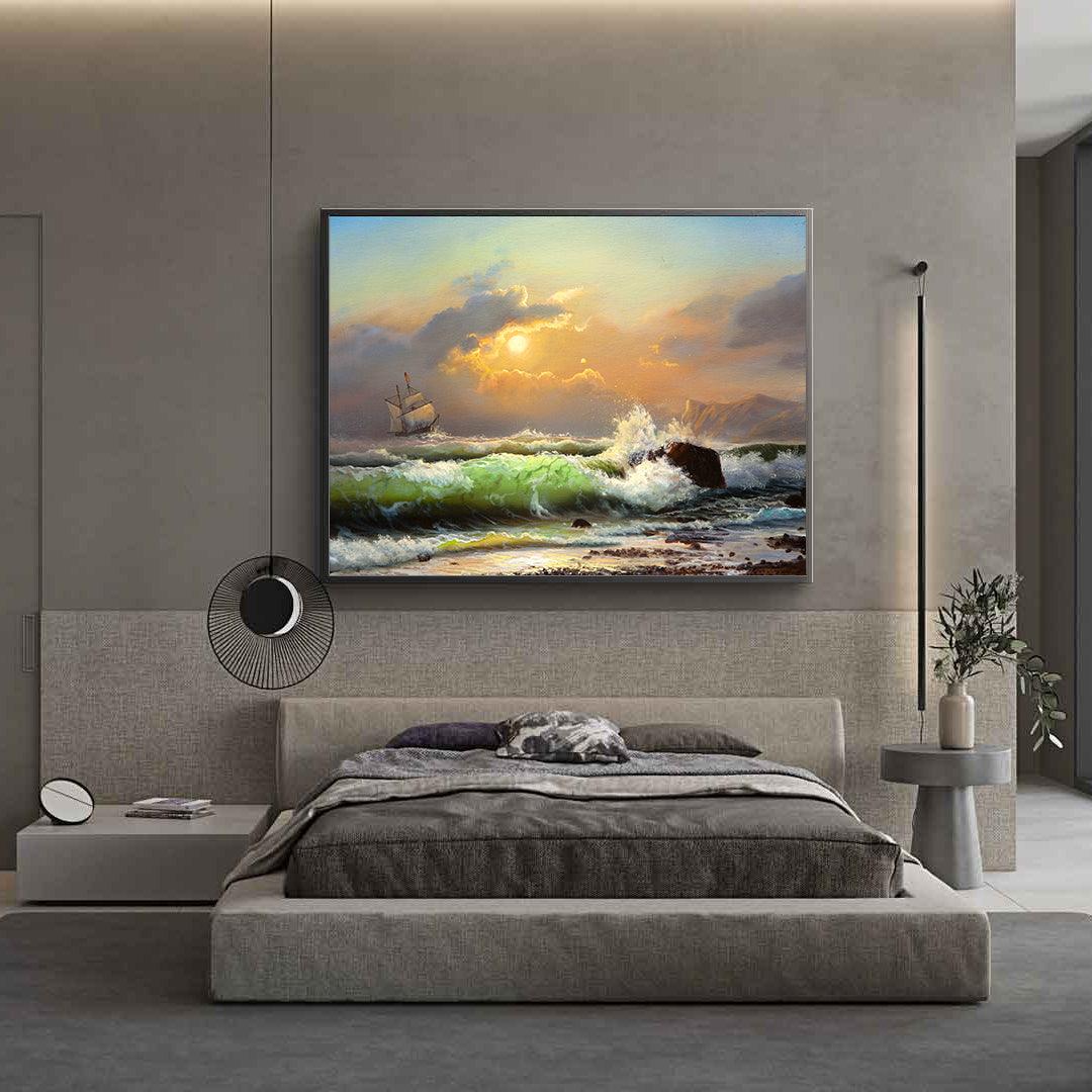 Tableau sur toile - Voilier