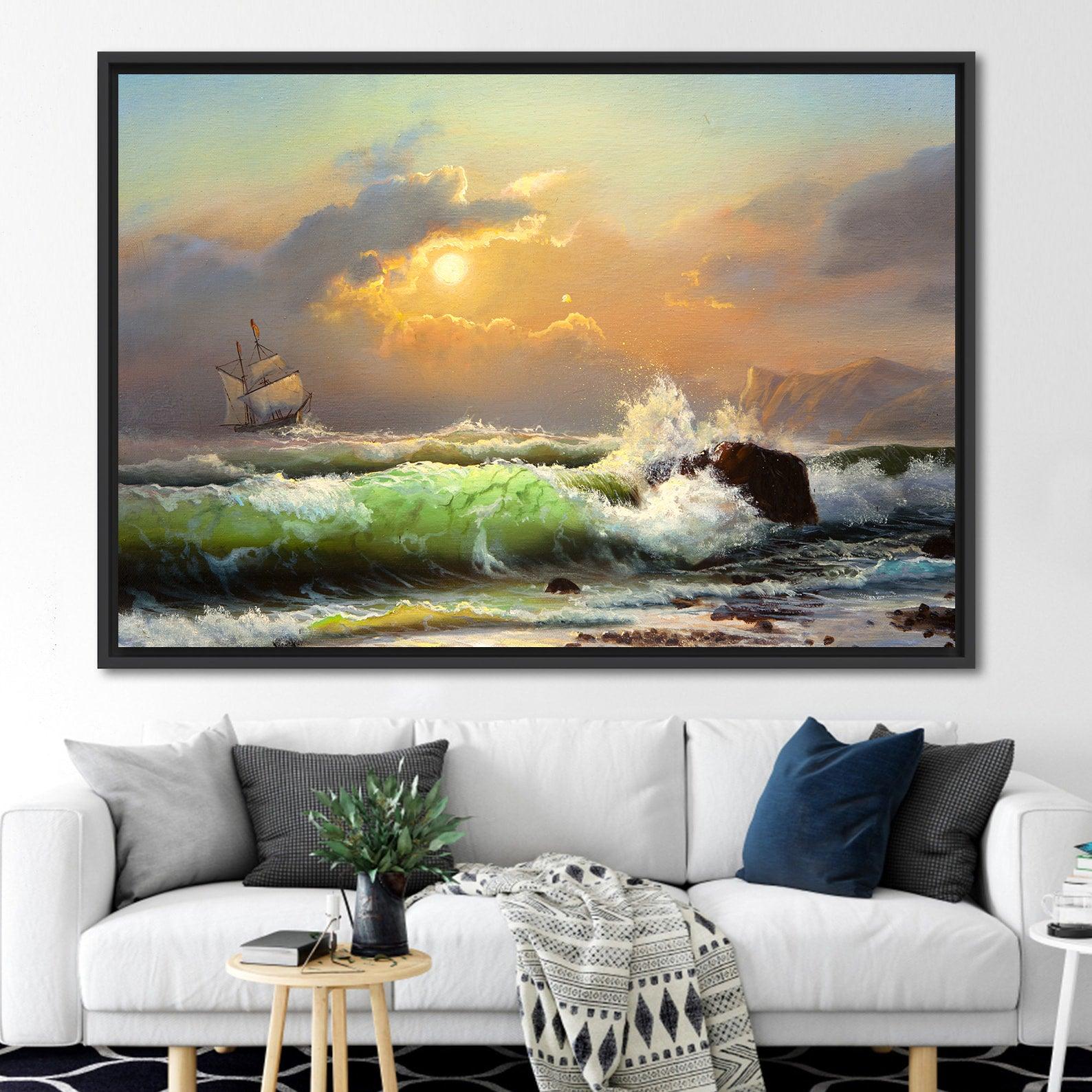 Tableau sur toile - Voilier