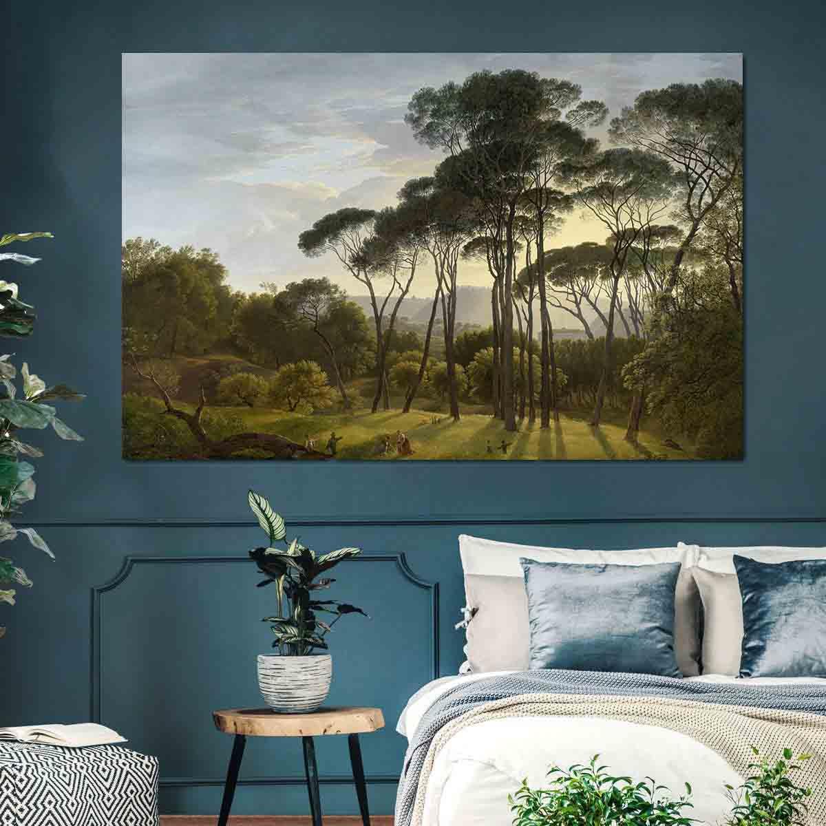 Peinture sur toile - Paysage tropical