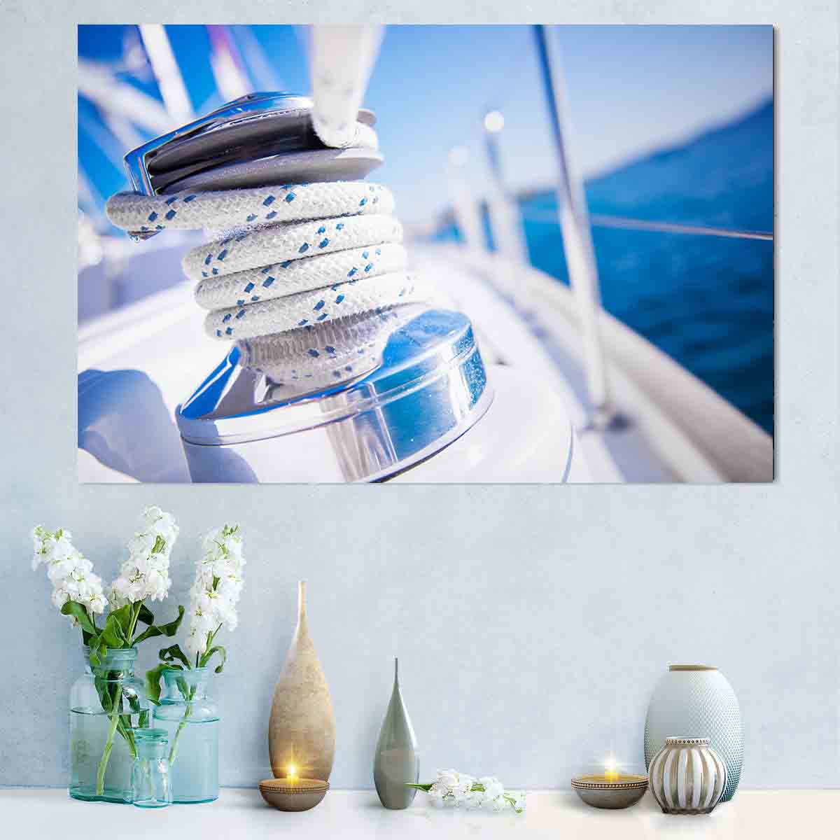 Peinture sur toile - Corde