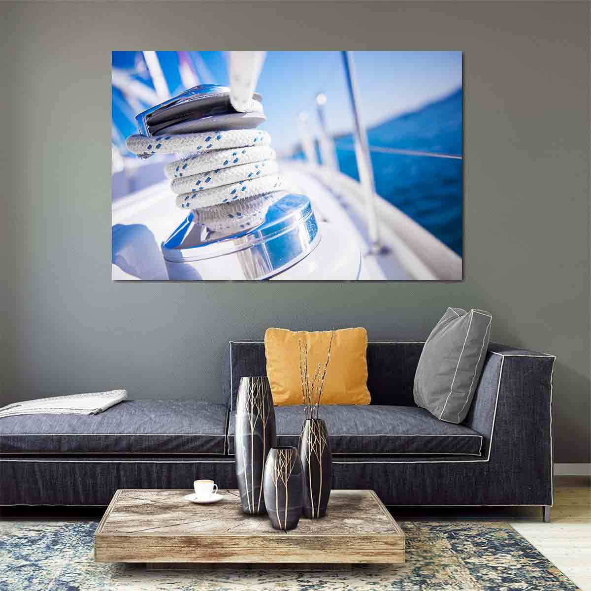 Peinture sur toile - Corde