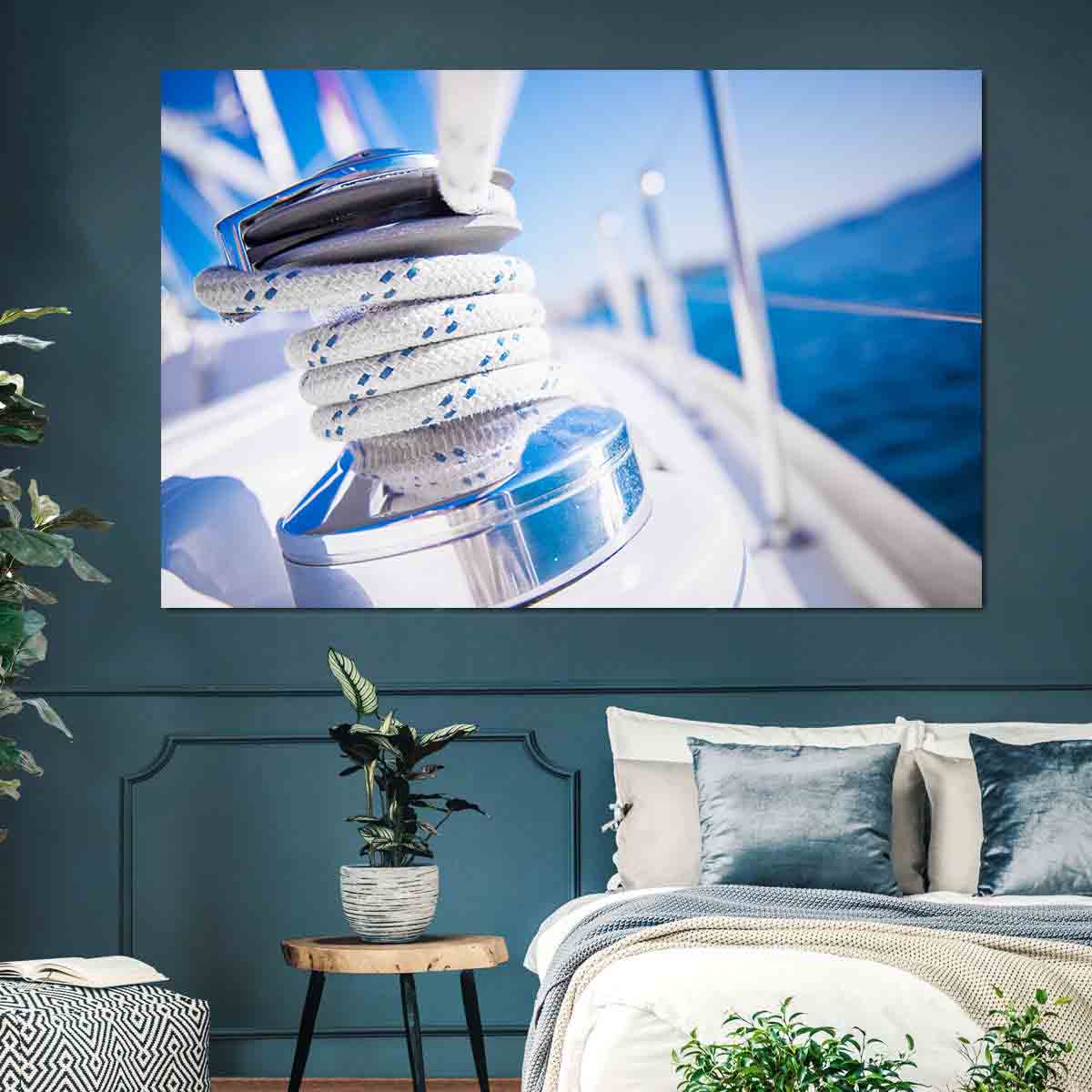 Peinture sur toile - Corde