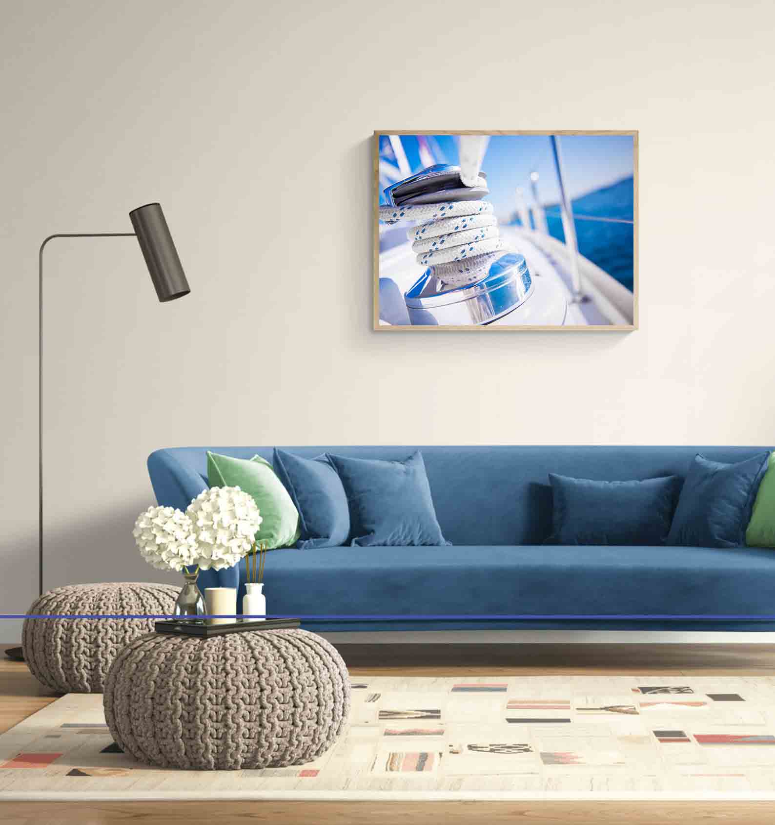 Peinture sur toile - Corde