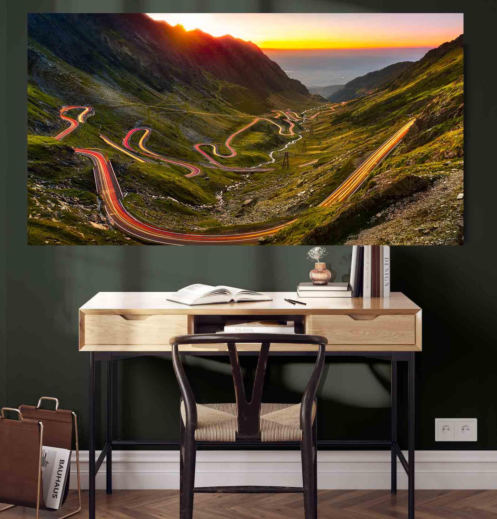 Peinture sur toile - Transfagarasan