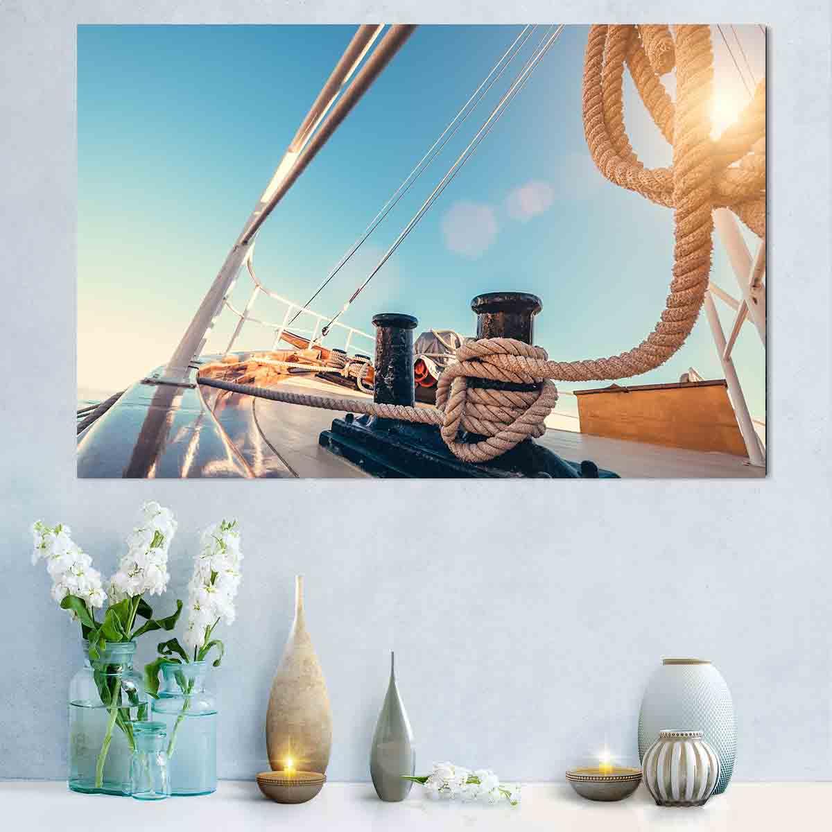 Peinture sur toile - Corde