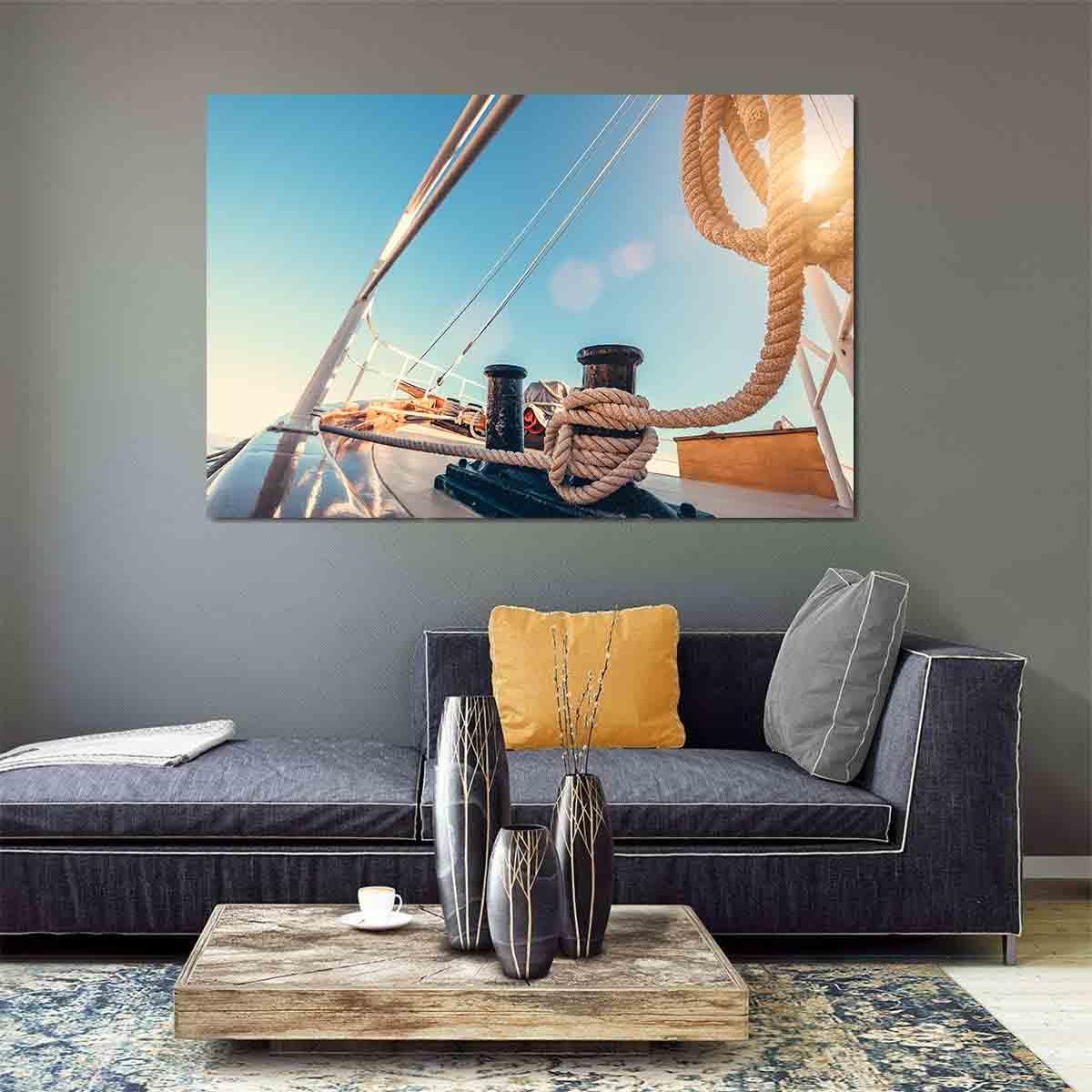 Peinture sur toile - Corde