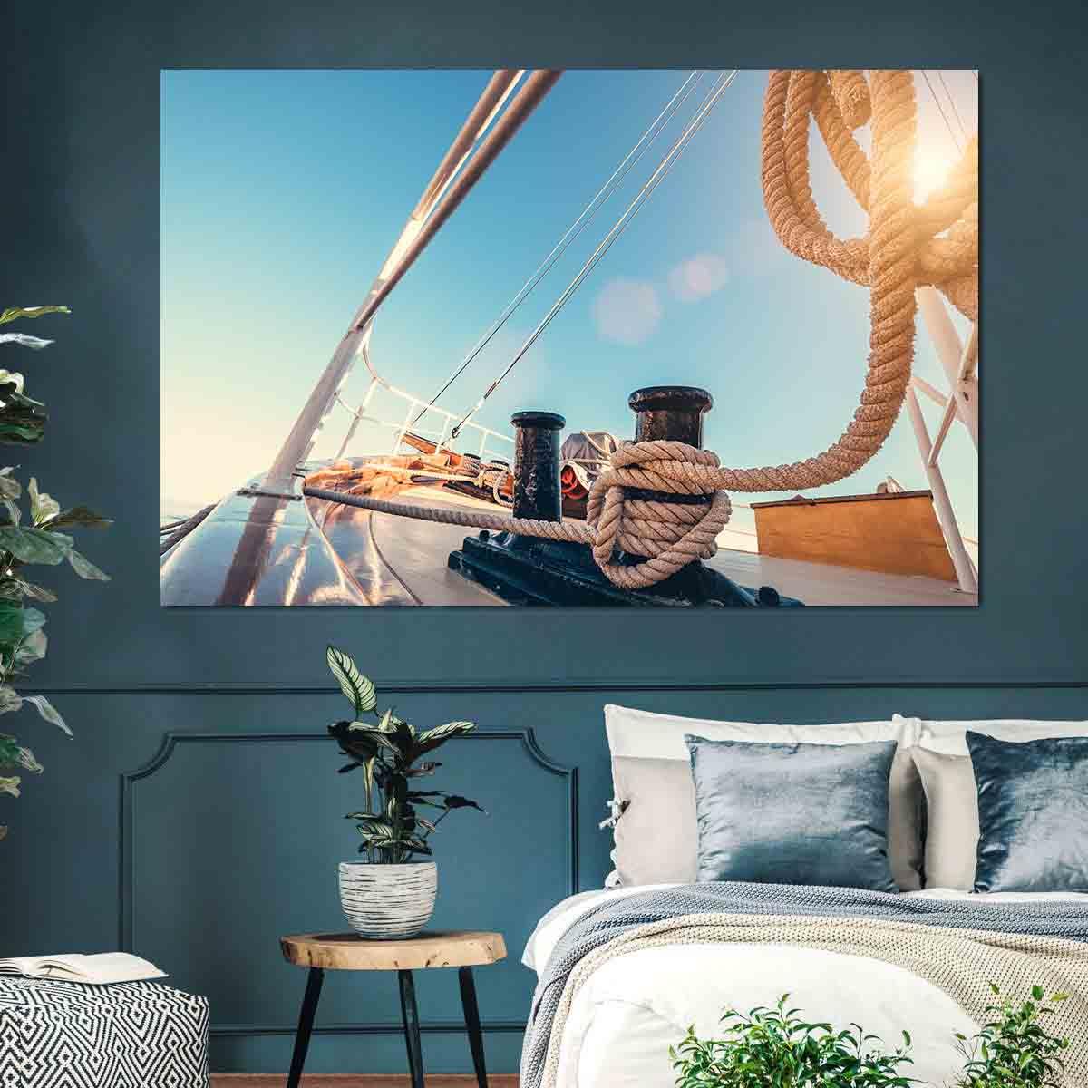 Peinture sur toile - Corde