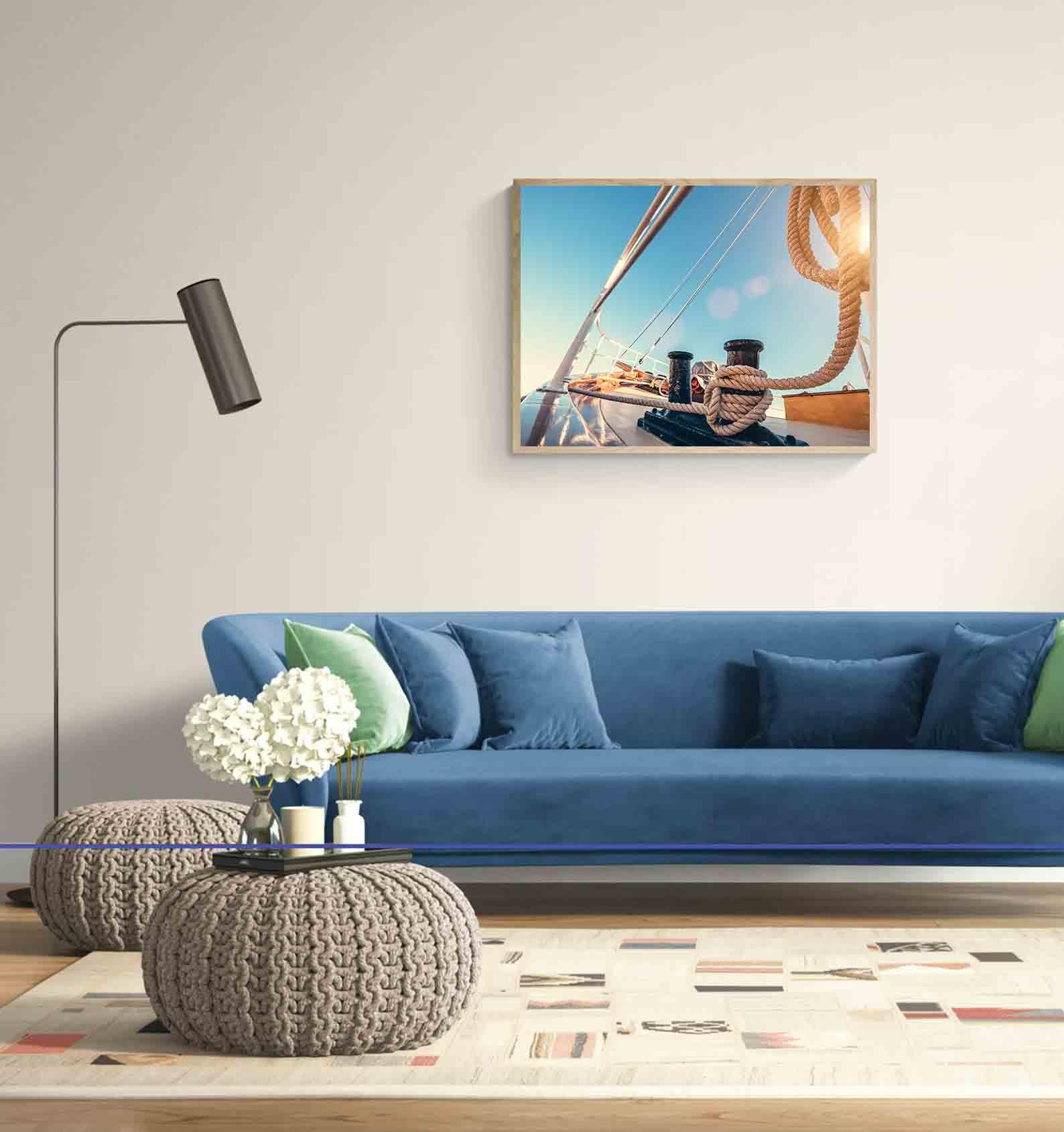Peinture sur toile - Corde