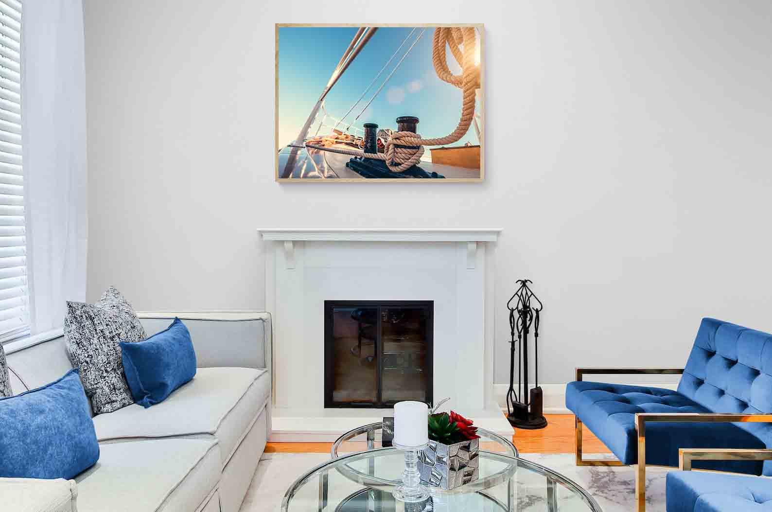 Peinture sur toile - Corde