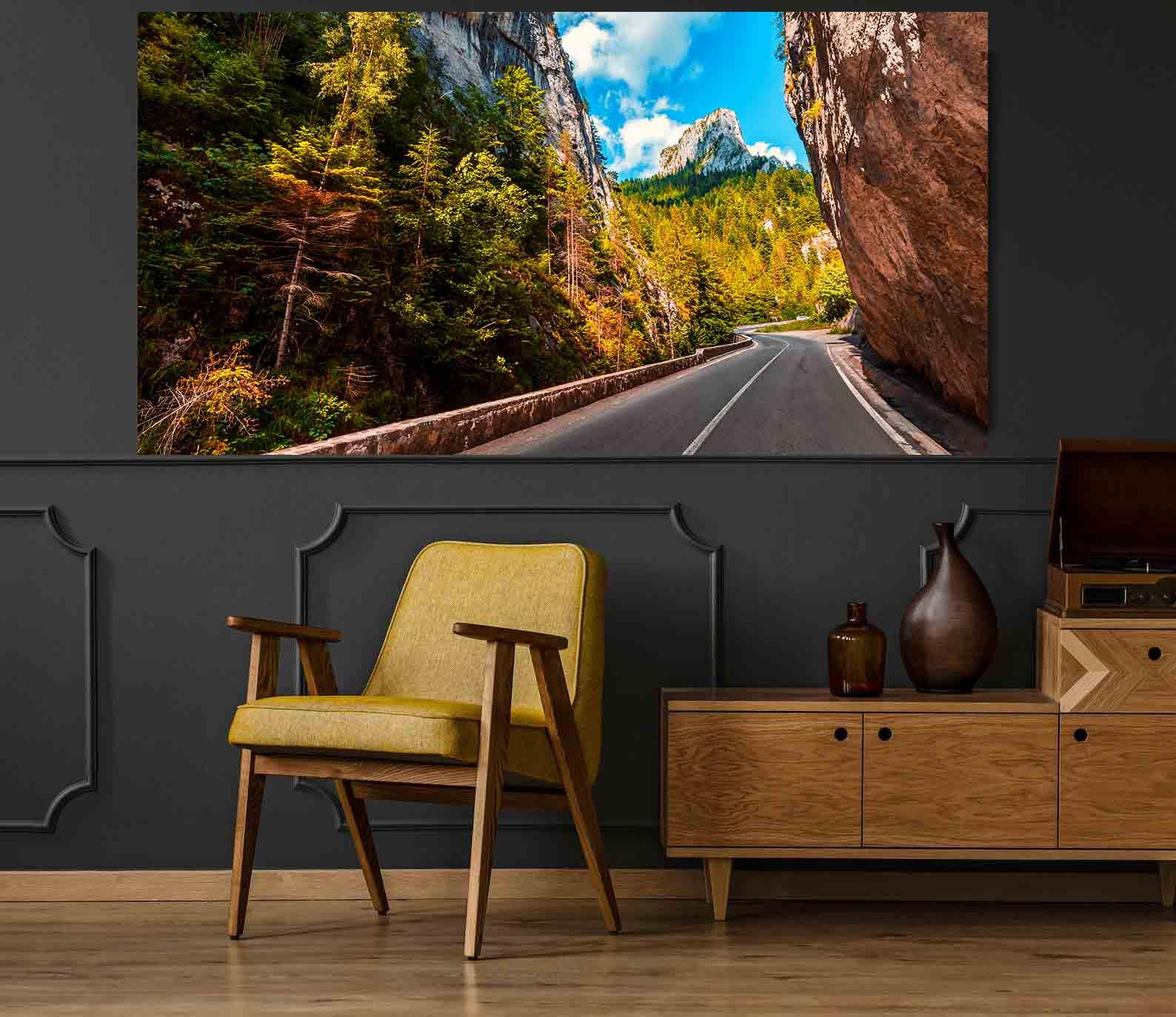 Tableau sur toile - Gorges de Bicaz